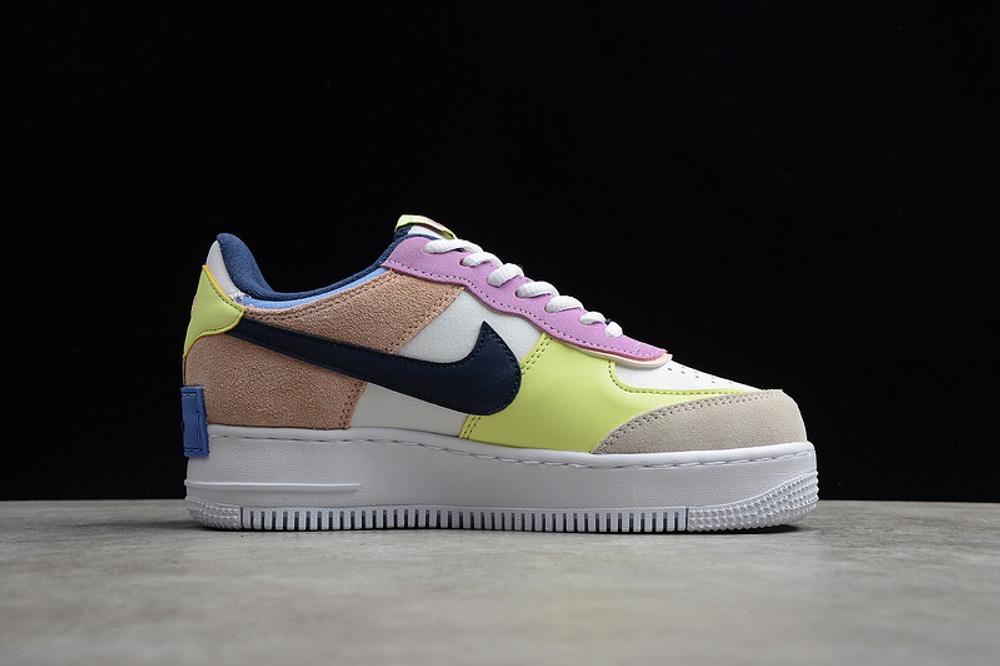 Nike Air Force 1 Low Shadow Photon Dust Crimson Tint