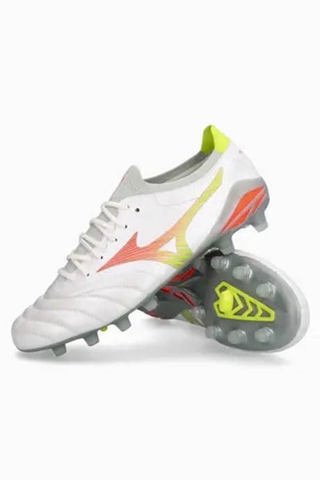 Бутсы Mizuno Morelia Neo V Beta Elite FG - серебряный