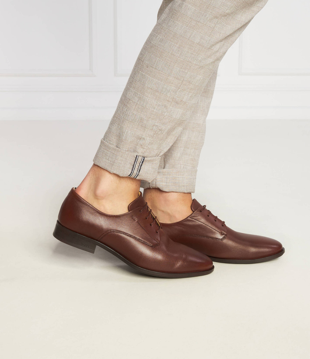 Кожаные дерби colby derb lt n BOSS BLACK - каштановый(50498467)