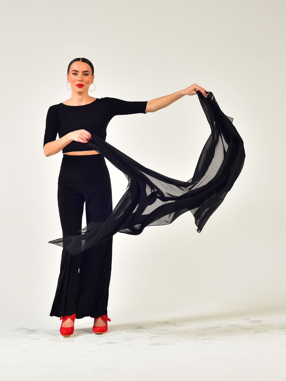 Шаль для восточных танцев Dance Every Wear SM7907 037, чёрный