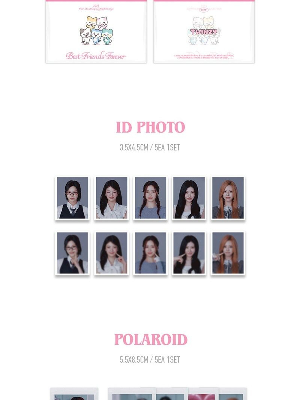 товары ITZY - BEST FRIENDS FOREVER 2026 Season s Greetings