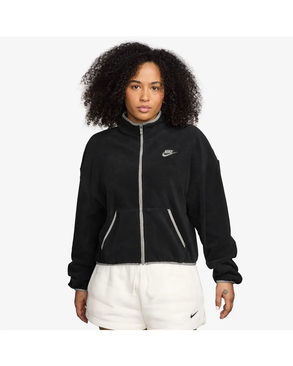 HV2730-010 Толстовка Nike Sportswear Club Fleece Lse Czy Trk Jacket W