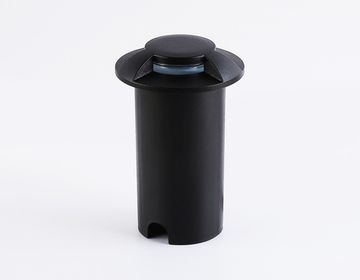 Уличный светодиодный светильник в грунт 1W 4200K ST6525 BK черный ST Garden Ambrella
