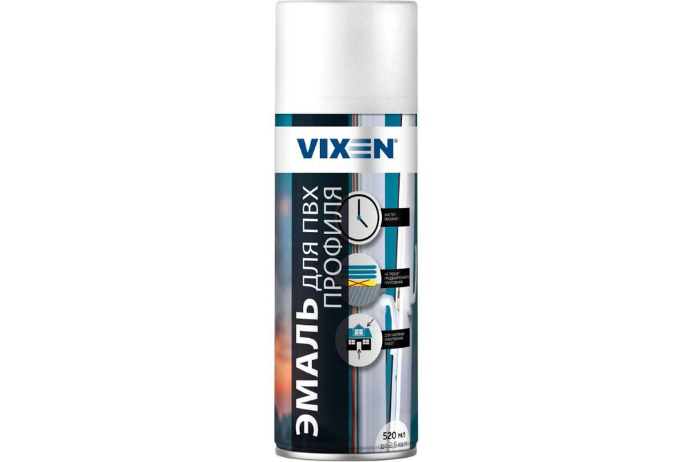 Эмаль Vixen для ПВХ профиля (520мл)