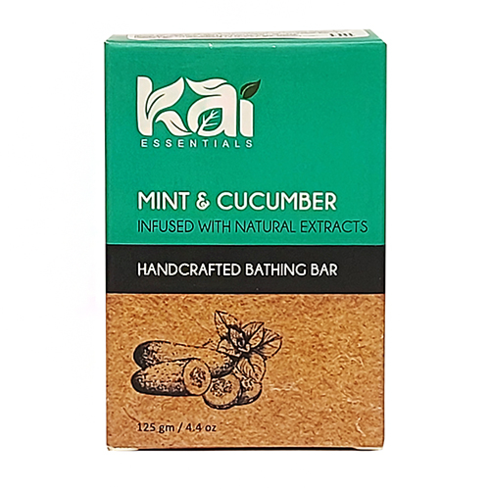 Мыло Огурец с мятой Кай Эссенциалс | Kai Essentials Mint Cucumber 125g
