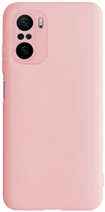 Мягкий Soft Touch чехол из силикона для XIAOMI POCO F3 / K40 / MI 11i с бархатной подкладкой