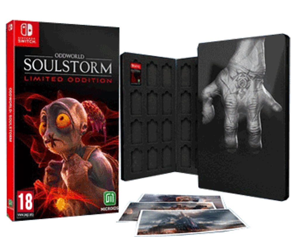 Oddworld: Soulstorm - Oddtimized Edition (NS) Б/У