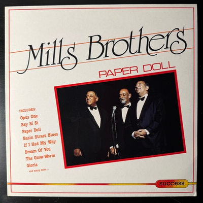The Mills Brothers ‎– Paper Doll (Италия 1989г.)