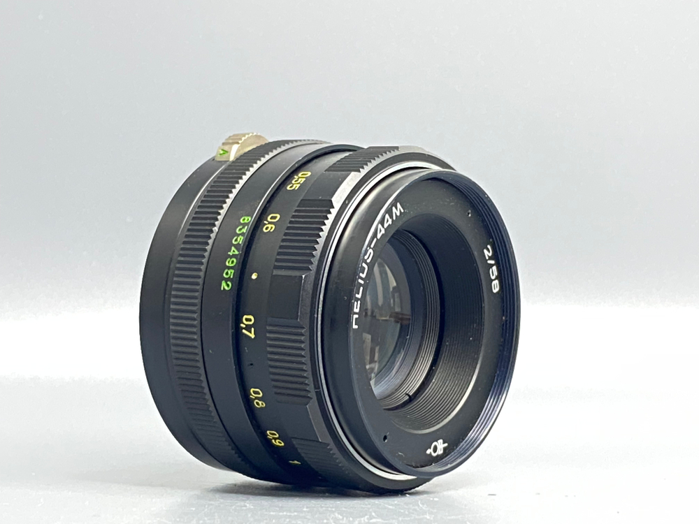 Helios-44M Свободный ход кольца диафрагмы