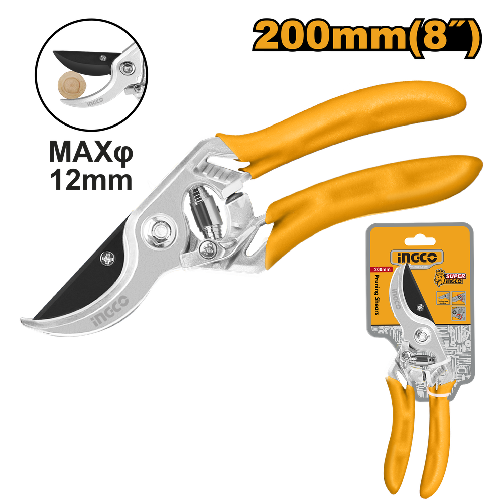 Секатор садовый INGCO HPS0109 200 мм Секатор садовый INGCO HPS0109 200 мм