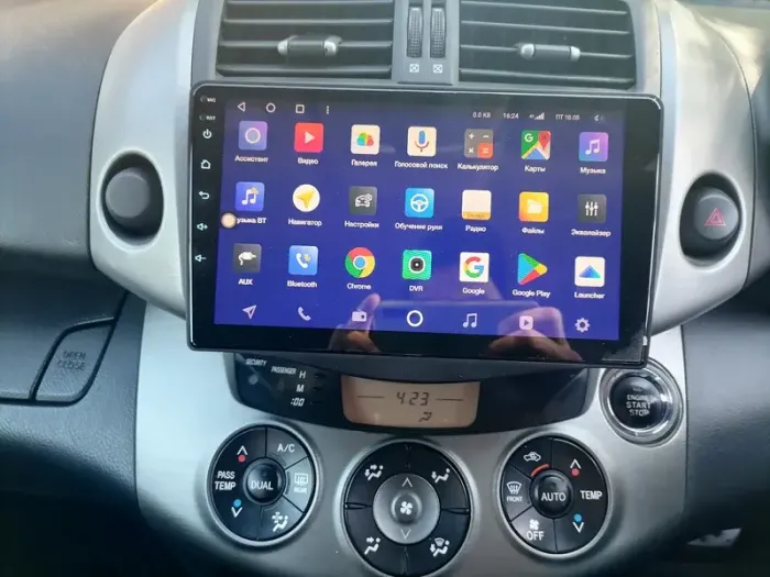 Магнитола для Toyota RAV4 30 2005-2012, Vanguard - Airok RI-1140 Android 12, Быстрая, SIM-слот