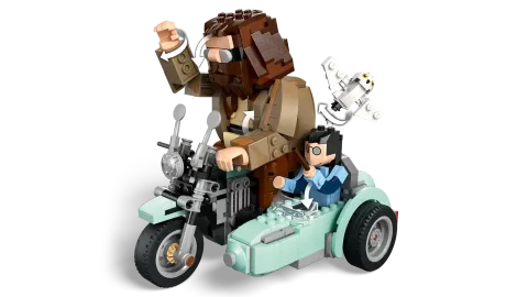 Конструктор LEGO Harry Potter 76443 Поездка Хагрида и Гарри на мотоцикле