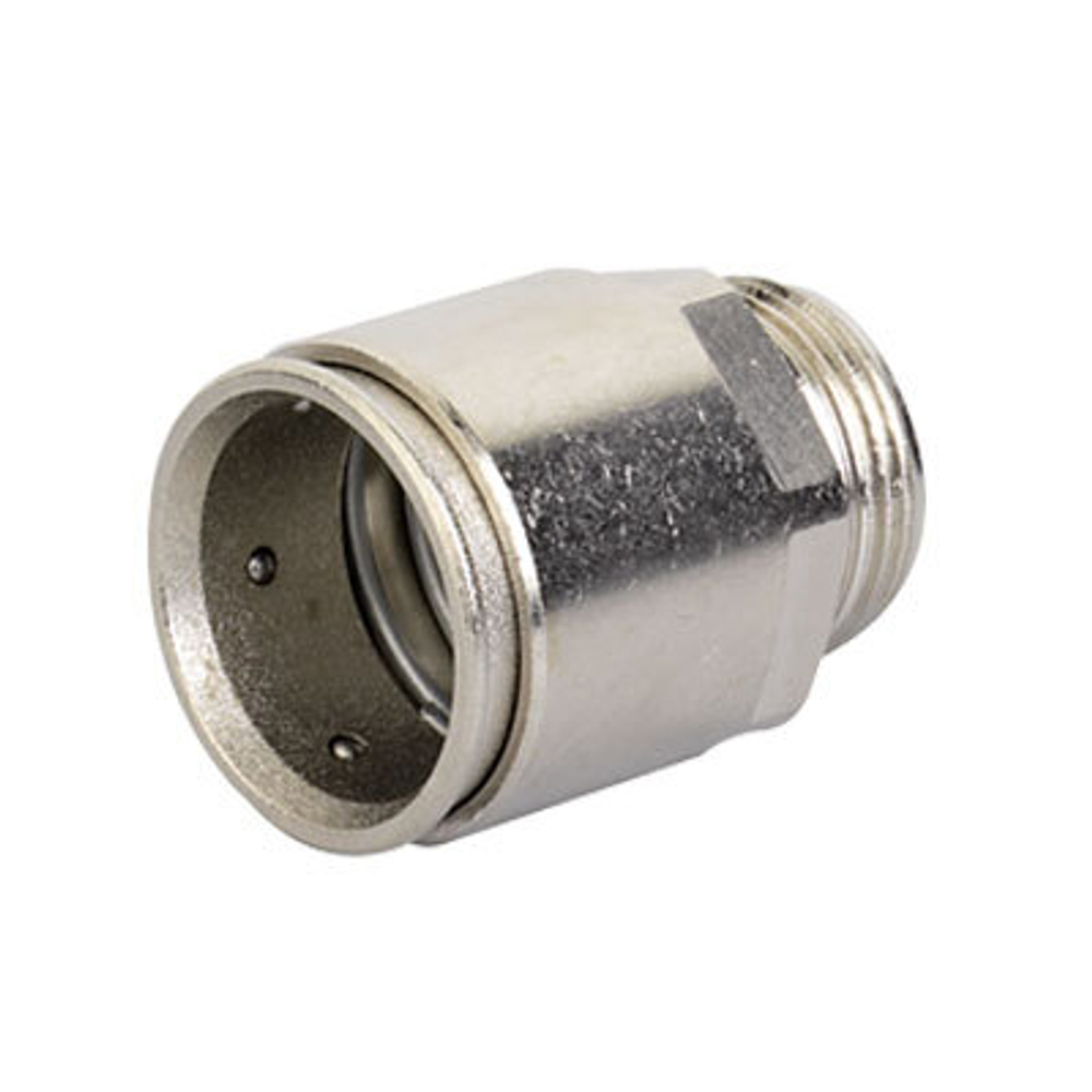 Муфта труба-коробка д.50мм, IP66/IP67, М50х1,5, нержавеющая сталь AISI 316L