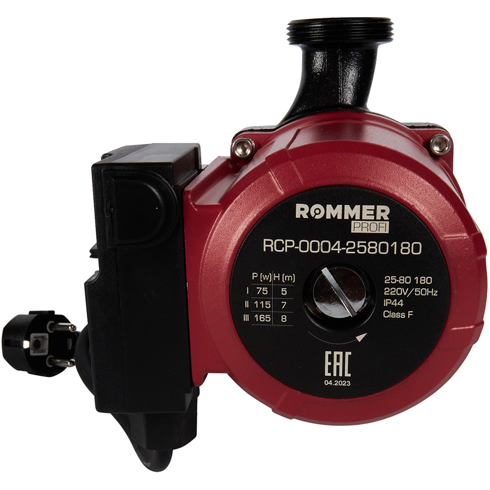 Насос циркуляционный ROMMER PROFI RCP 25-80-180