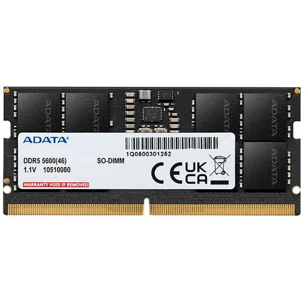 Оперативная память NBook SO-DDR5 8Gb, 5600Mhz, ADATA (AD5S56008G-S)