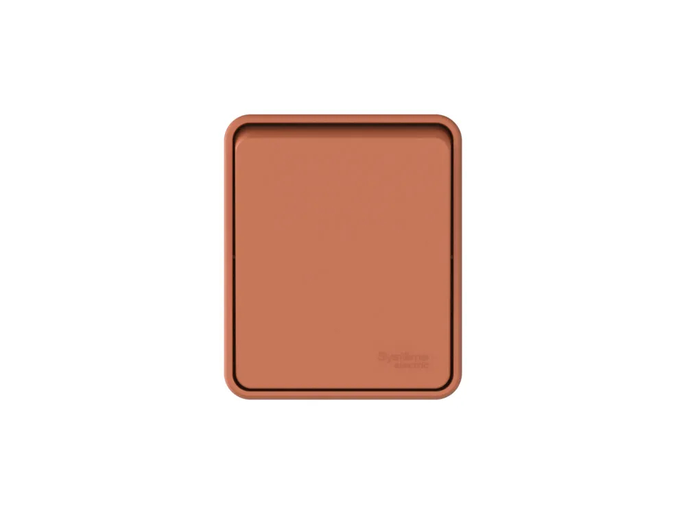 ATLASDESIGN PROFI IP54 О/У 1-клавишный ВЫКЛЮЧАТЕЛЬ, сх.1, 10АХ, ТЕРРАКОТОВЫЙ