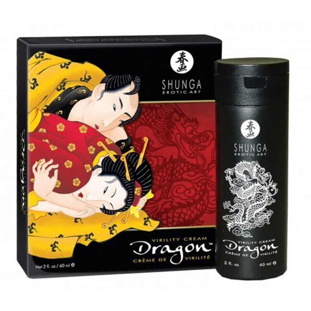 Мужской крем с эффектом ледяного огня Dragon Cream (60 мл) (Цвет: белый)