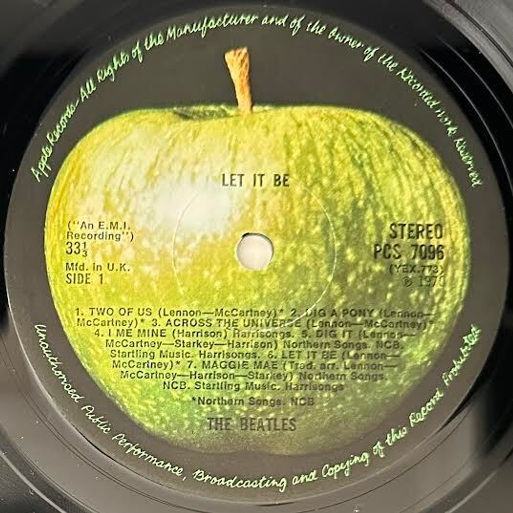 The Beatles - Let It Be (Англия 1970г.) Box Set, Limited Edition 1st
