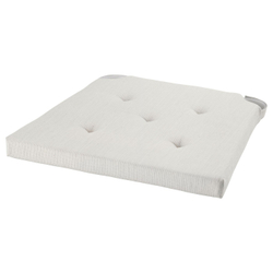 IKEA JUSTINA  (ИКЕА ЙУСТИНА)  -  Подушка на стул - натуральный 42/35x40x4 см