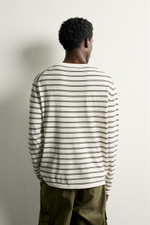 ЛЕГКИЙ ЖАККАРДОВЫЙ СВИТЕР В ПОЛОСКУ — ZARA · 3920/357