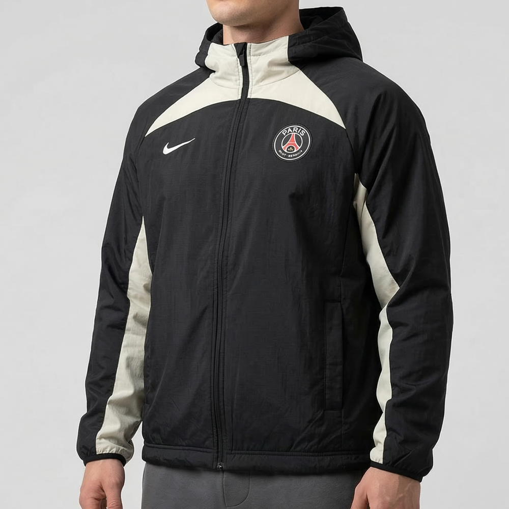 Куртка Nike PSG #1 • Черно-бежевый