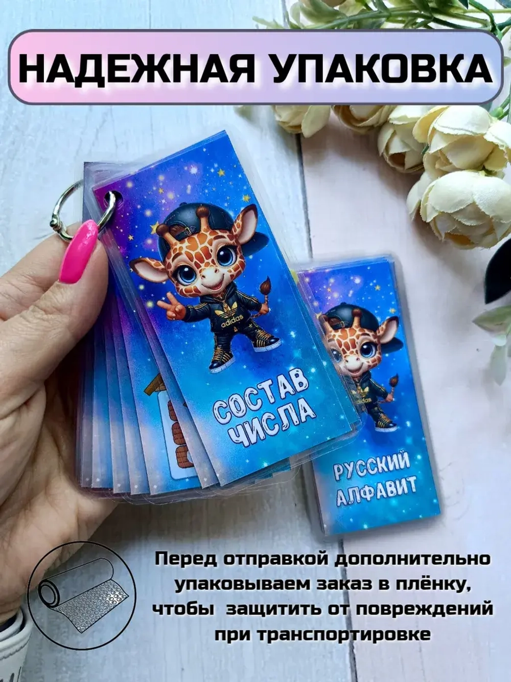 Обучающие карточки "Состав числа" и "Алфавит"