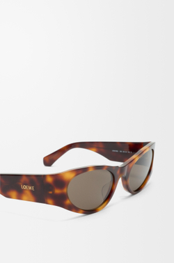 Loewe Солнцезащитные очки Flash Small Cat-Eye, черепаховый