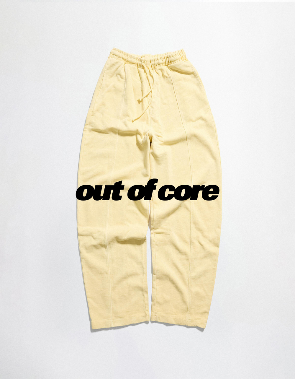 Мужские трикотажные брюки balloon fit OUT OF CORE - BERSHKA