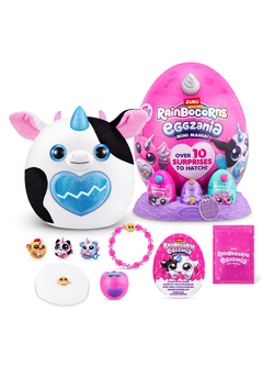 Мягкая игрушка Rainbocorns Eggzania MINI, белый