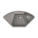 Мойка Omoikiri Yonaka 98-C-GR Artgranit | Leningrad grey