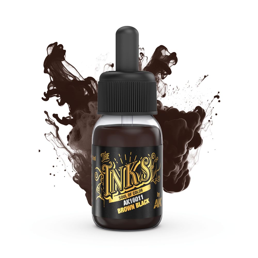 AK Interactive The INKS - Brown Black AK Interactive The INKS - Brown Black