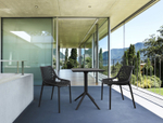 Стол пластиковый складной Siesta Contract Sky Folding Table 60, черный