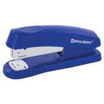 Степлер №24/6, 26/6 BRAUBERG "Standard+", до 30 листов, синий, 228609