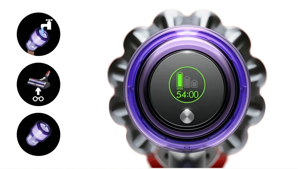 Пылесос беспроводной Dyson V10 (SV18) Digital Slim Cordless Vacuum Cleaner (Nickel)
