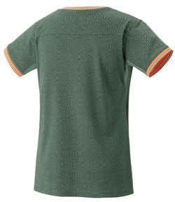 Женская теннисная футболка Yonex RG Crew Neck T-Shirt - зеленый