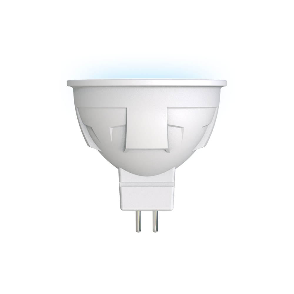 Лампа светодиодная LED-JCDR 6W/NW/GU5.3/FR  PLP01WH Форма"JCDR" мат, ЯркаяБелый св.4000К UL-00002422