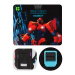 Ранец Berlingo Expert Mini Warrior Robot 36х27х14см, 2 отд., анатомическая спинка, с мешком д/обуви