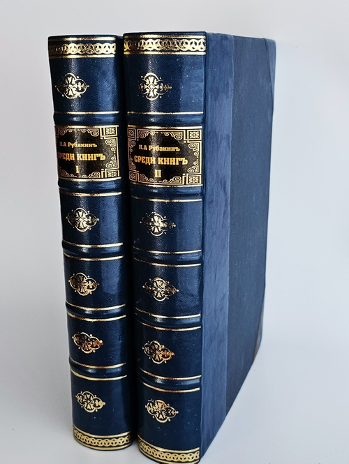"Среди книг". Н.А.Рубакин. 1913 г.