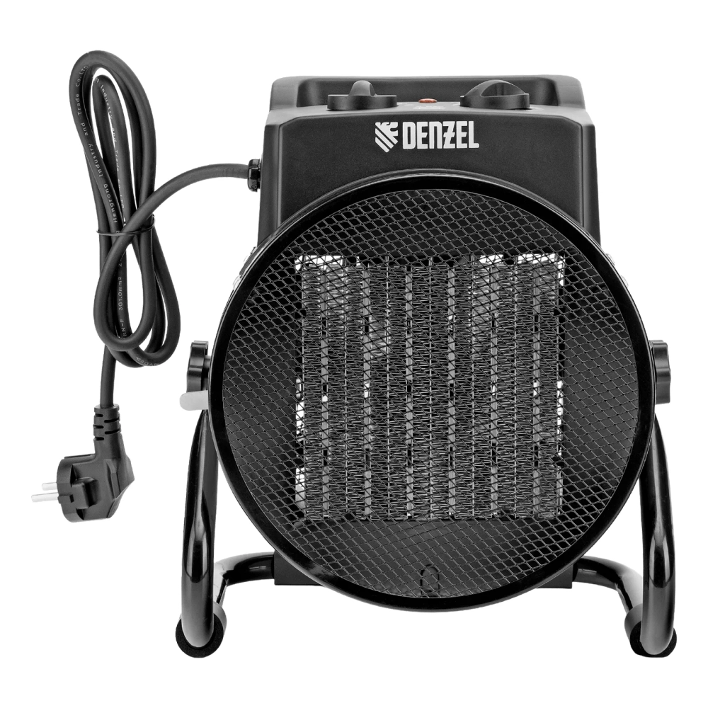 Пушка тепловая электрическая 3 кВт Denzel DHC 3-MAX (98404)