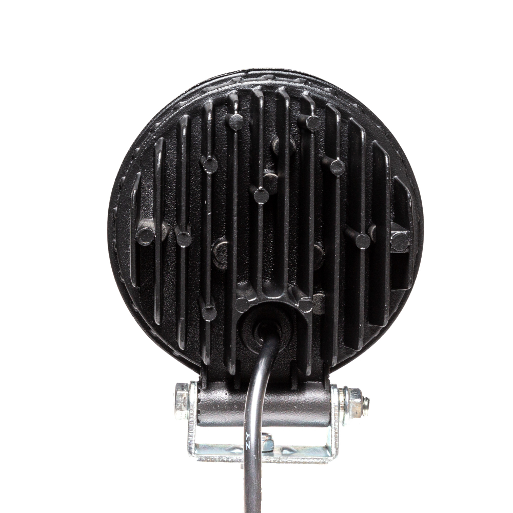 AE72R-24LED-65PC Фара светодиодная дополнительная, круглая 115*65*142, рассеянный свет, 24 диодов, крепление по центру, 72 Вт, 10-30 В