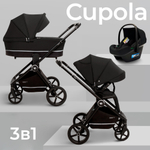 Коляска 3в1 Sweet Baby Cupola Moon Black