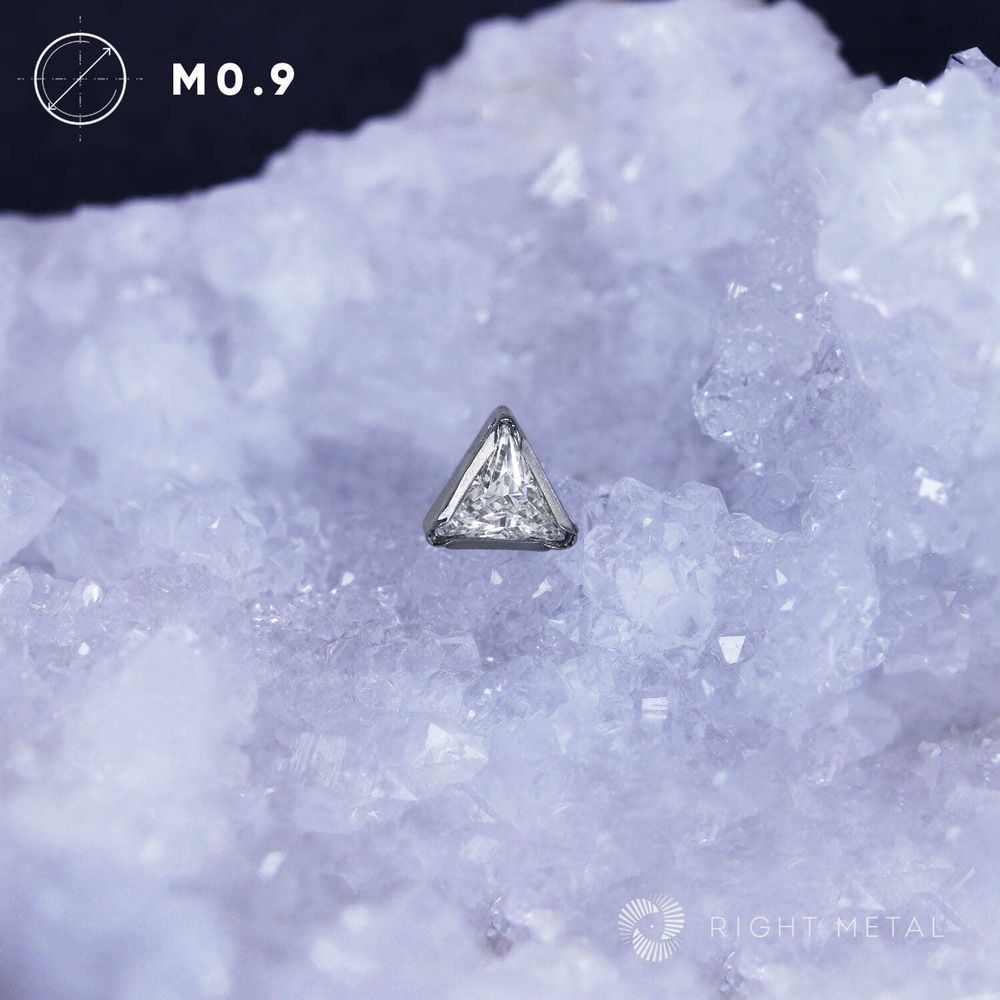 Equilateral Triangle Crystal-