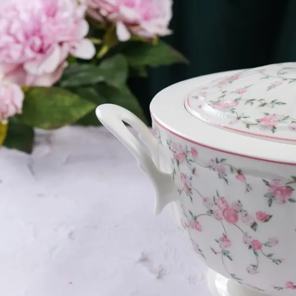 Супница 2,1 л d 21,4 см h19 см La Vie En Rose Noble [1]