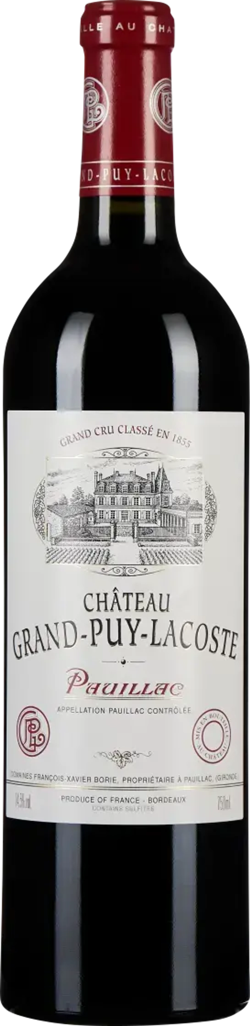 Вино CHATEAU GRAND PUY LACOSTE PAUILLAC AOC 2022
