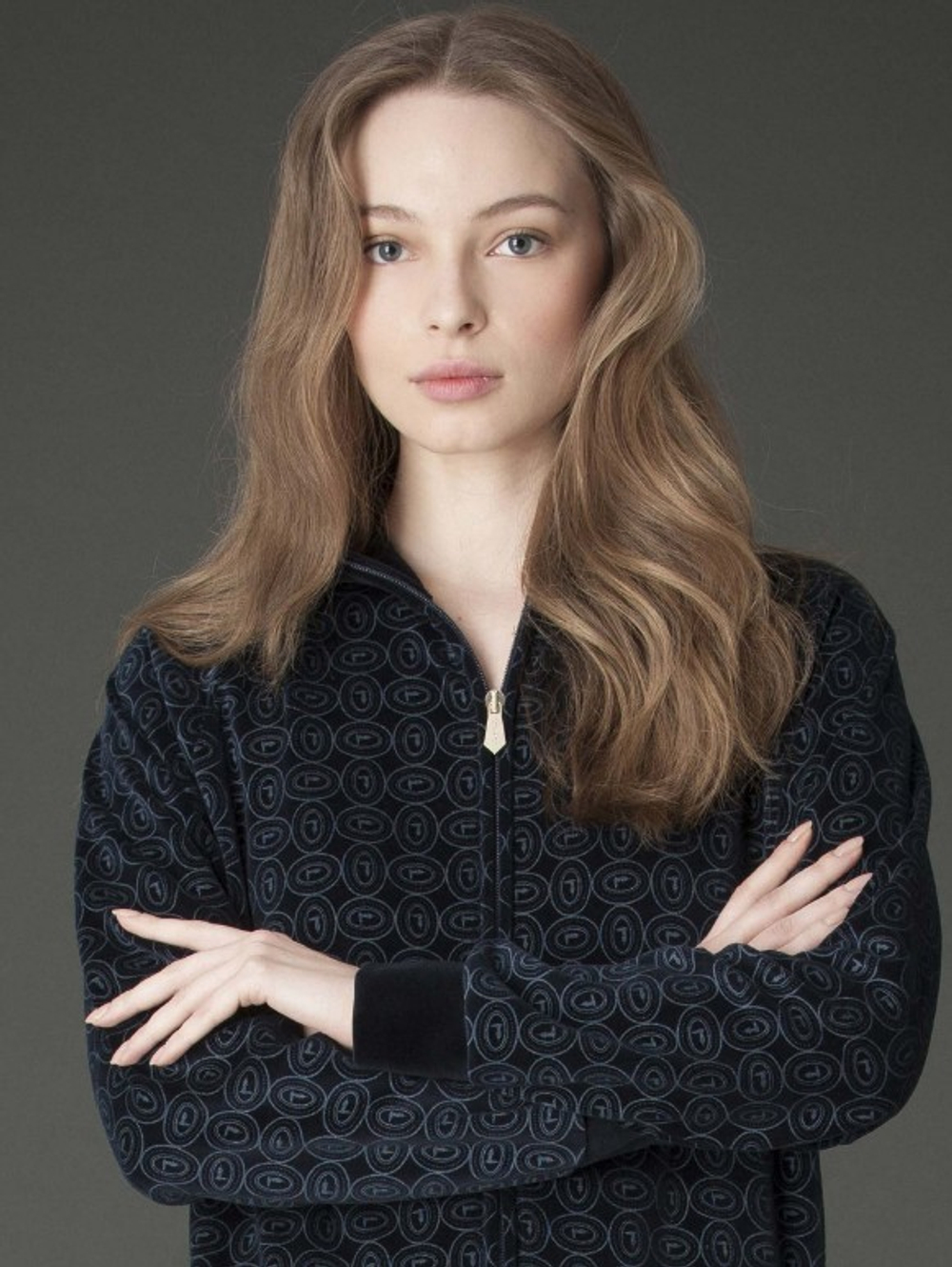 Костюм Trussardi черный Италия  детали
