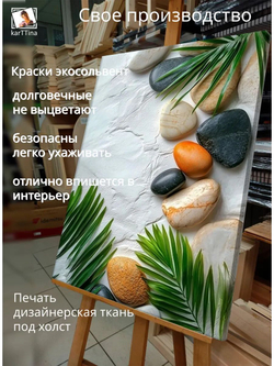 Картина Зеленый оазис галерейная 30х40см 1шт.