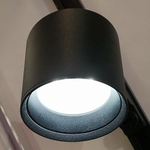 Трековый светильник ЭРА TR15 GX53 BK/SL