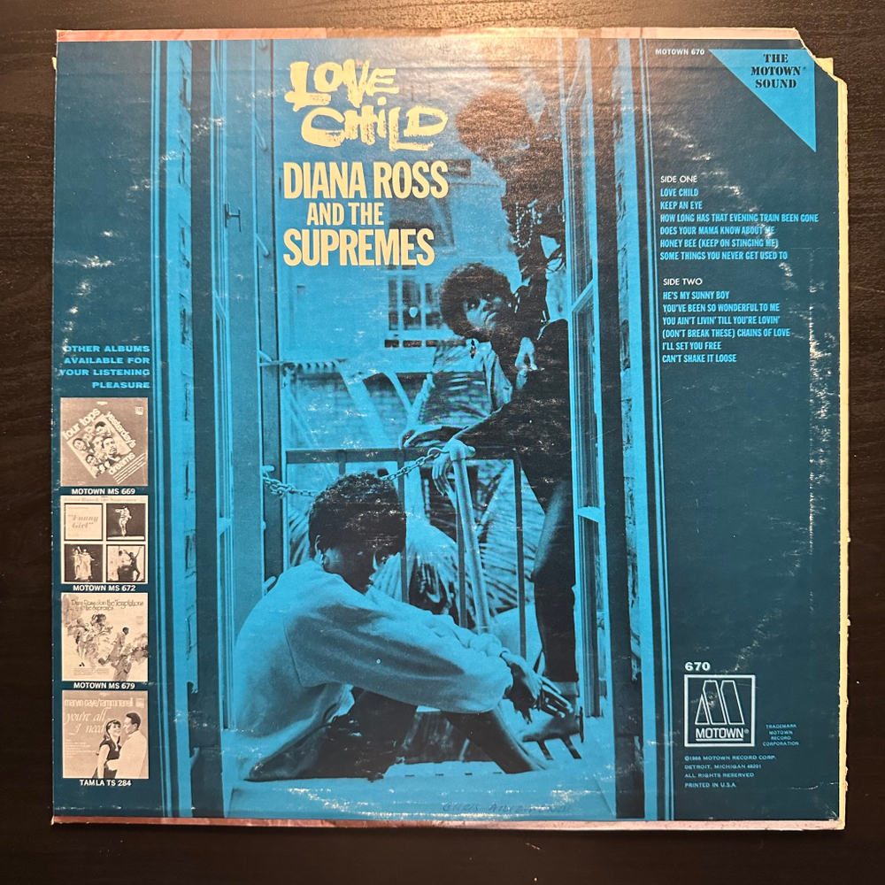 Diana Ross And The Supremes - Love Child (США 1968г.)
