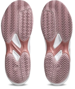 Женские теннисные кроссовки Asics Game FF Clay/OC - white/morganite