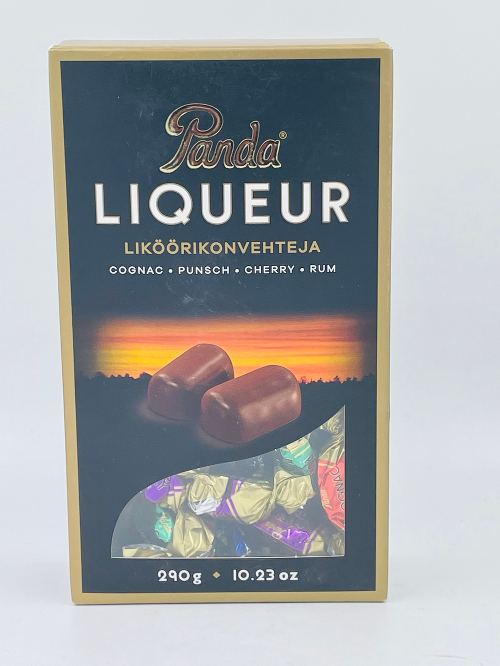 Panda Конфеты шоколадные Liqueur ассорти ликер 290 г (Из Финляндии)